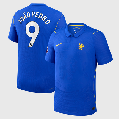 Maillot domicile authentique Nike 2026/27 de João Pedro (Chelsea) - Bleu