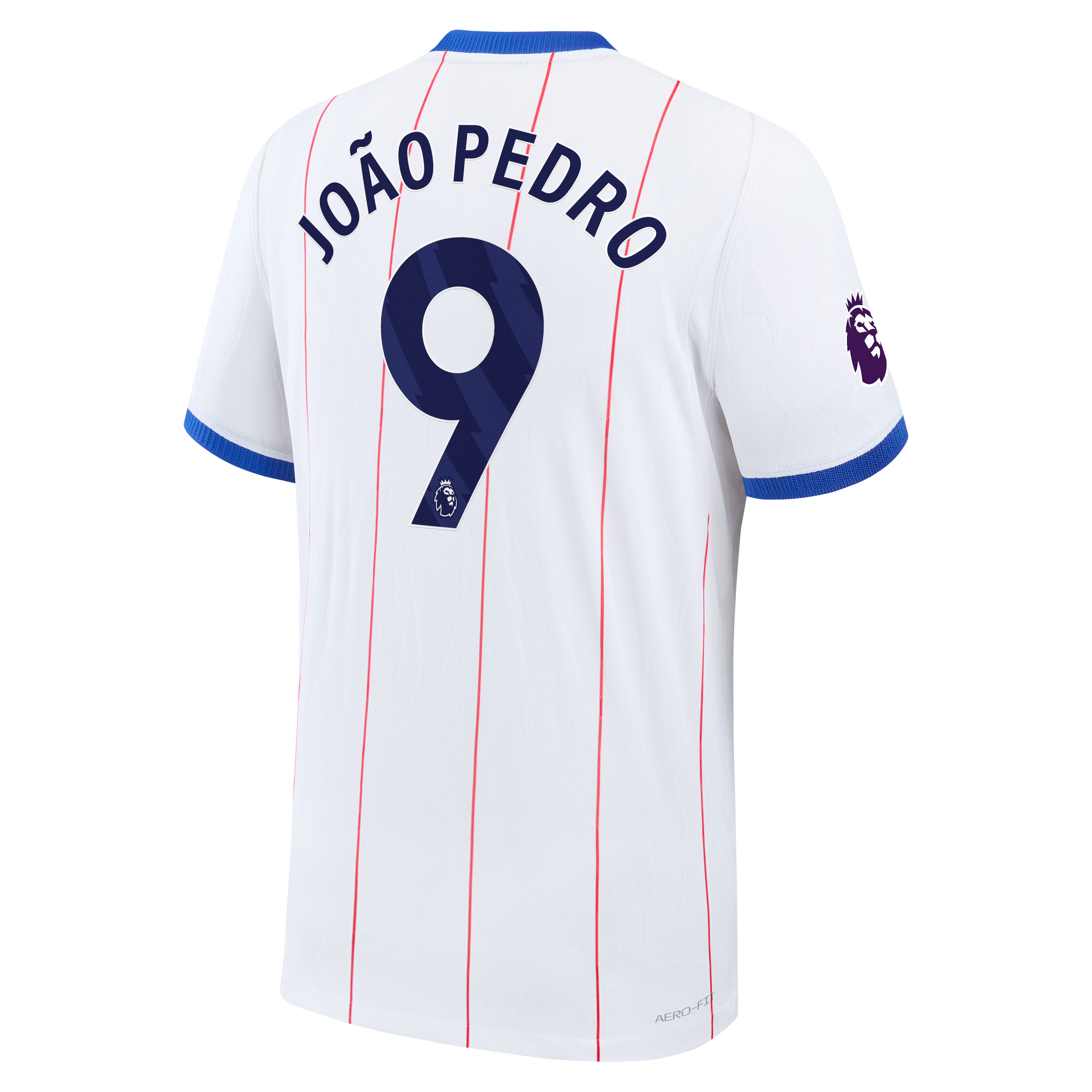 Maillot authentique Nike João Pedro blanc Chelsea 2026/27 Third Match pour homme