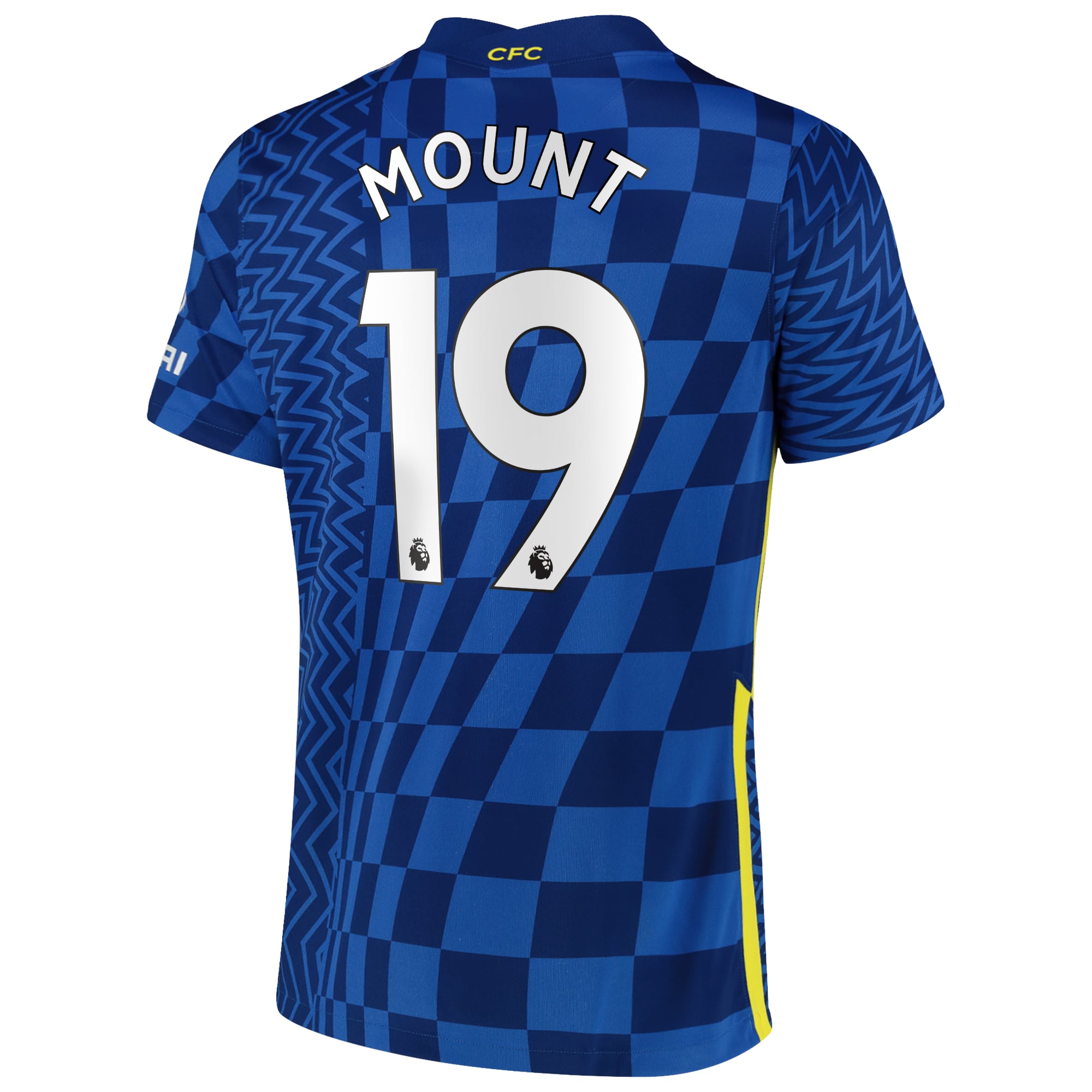 Men's Nike Mason Mount Blue Chelsea 2021/22 Home Breathe Stadium