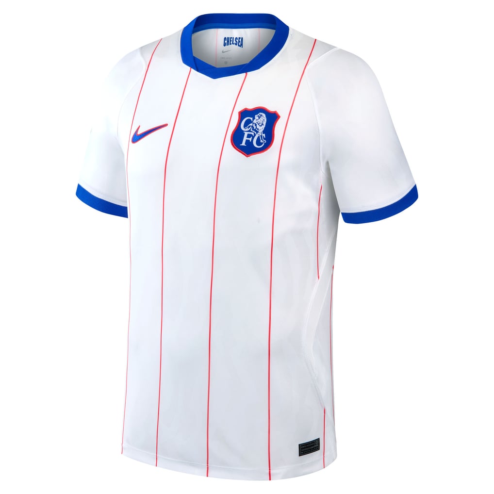 Men's Nike Moisés Caicedo White Chelsea 2026/27 Third Stadium Replica ...