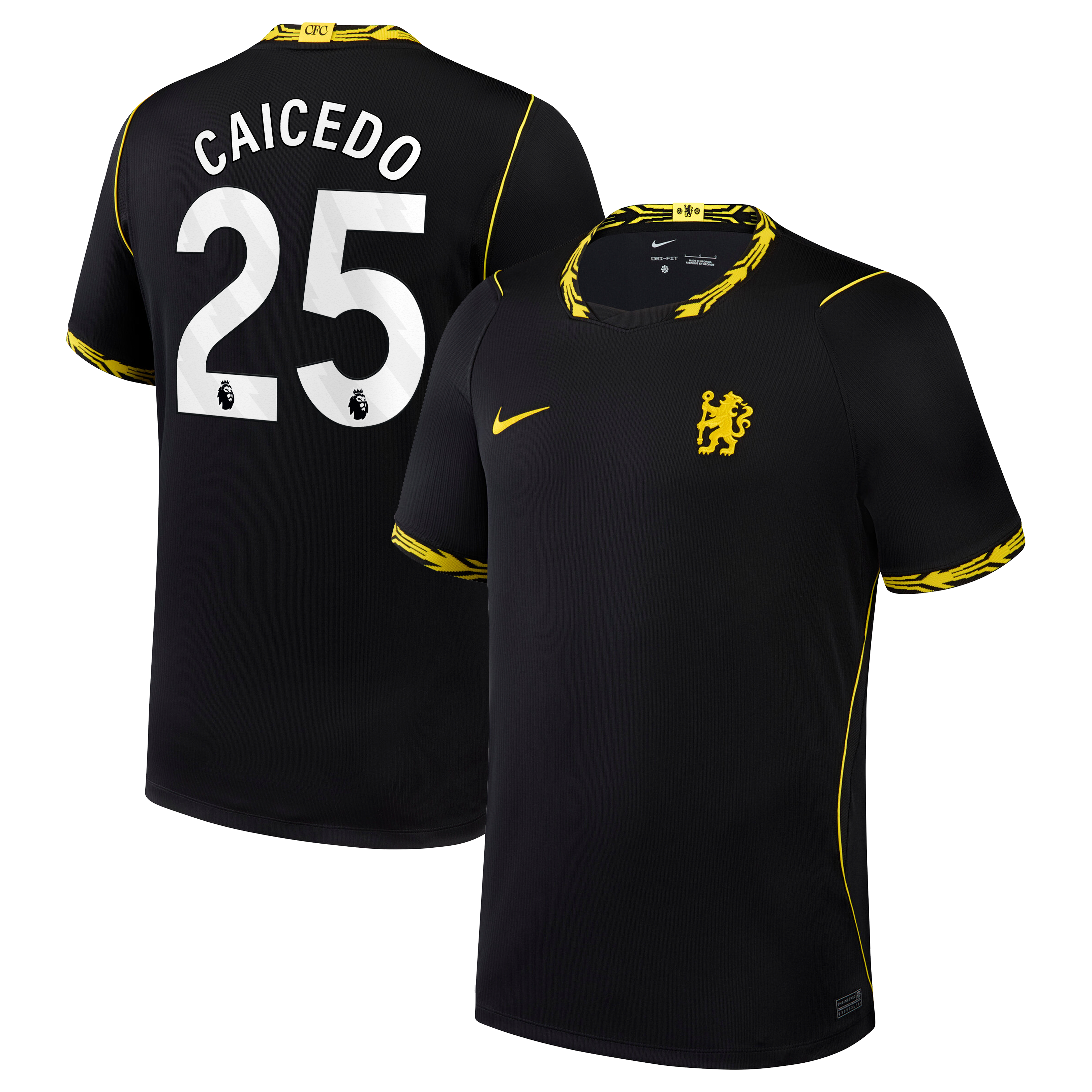 Maillot Nike Moisés Caicedo pour homme, réplique du stade domicile, bleu, Chelsea 2026/27