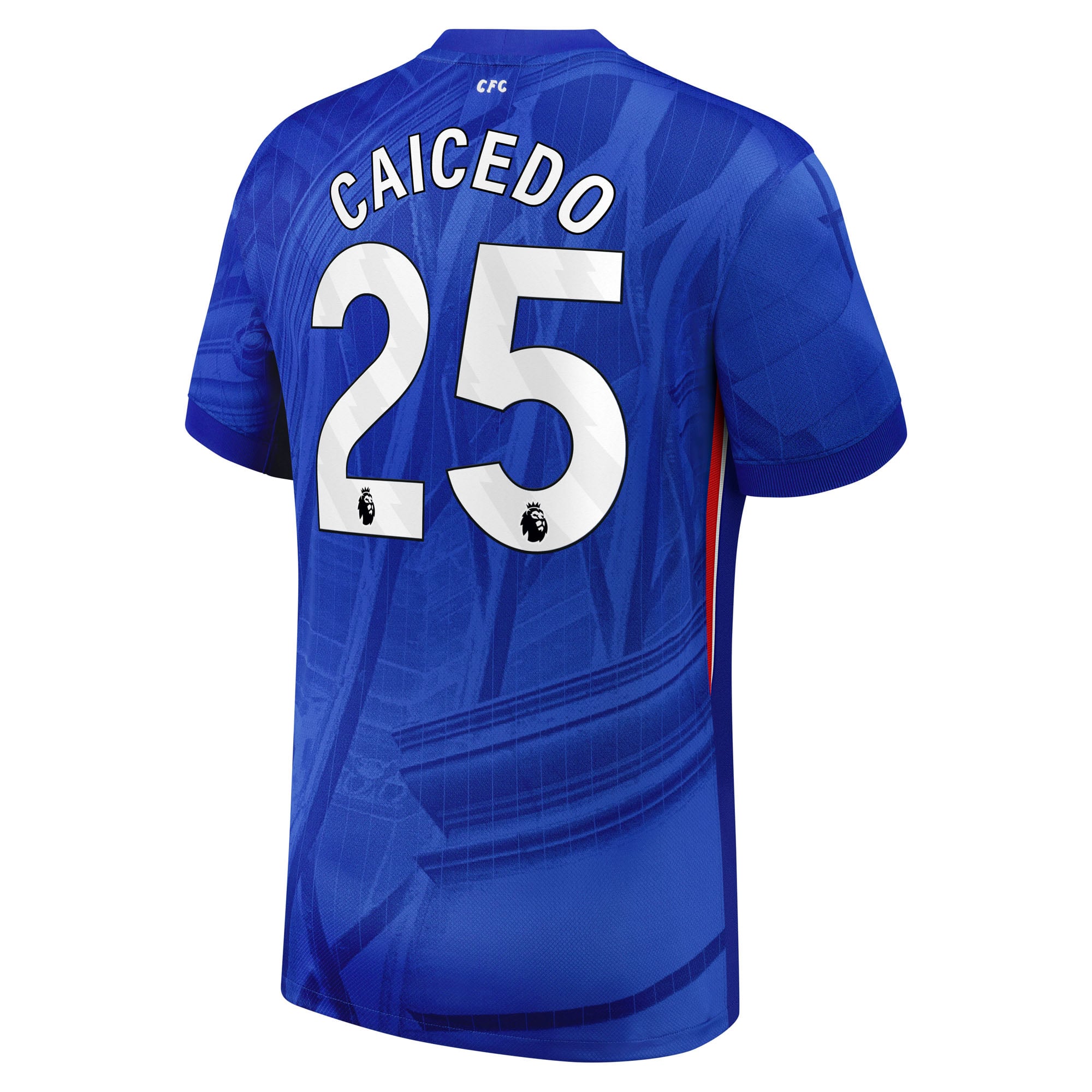 Maillot de joueur réplique domicile Nike Moisés Caicedo Chelsea 2025/26 bleu pour homme