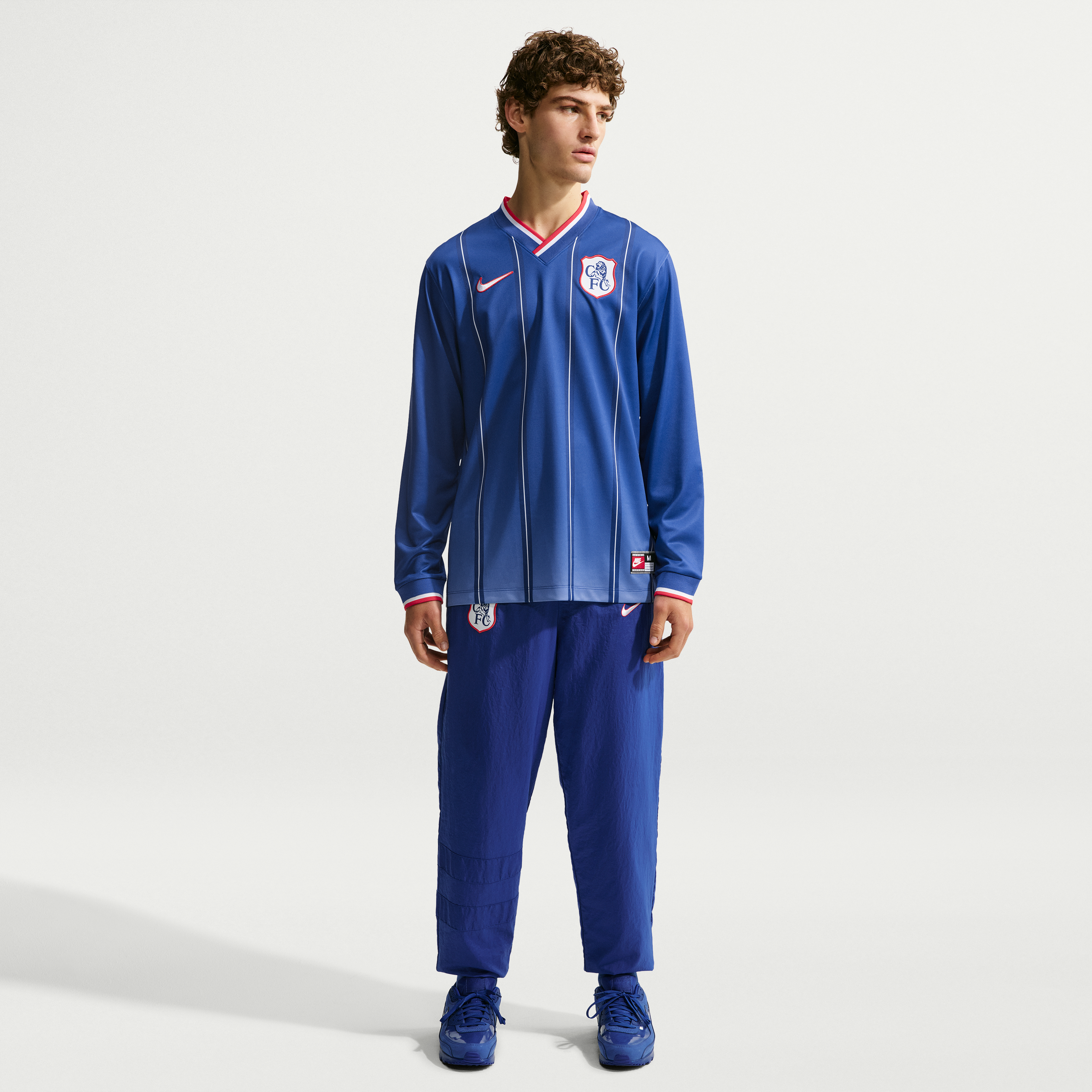 Maillot de sport à manches longues Nike Royal Chelsea 2026/27 Third Energy Dri-FIT pour homme