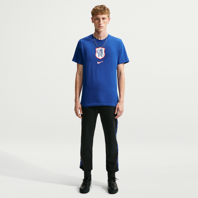 T-shirt Chelsea Nike Crest - Bleu roi