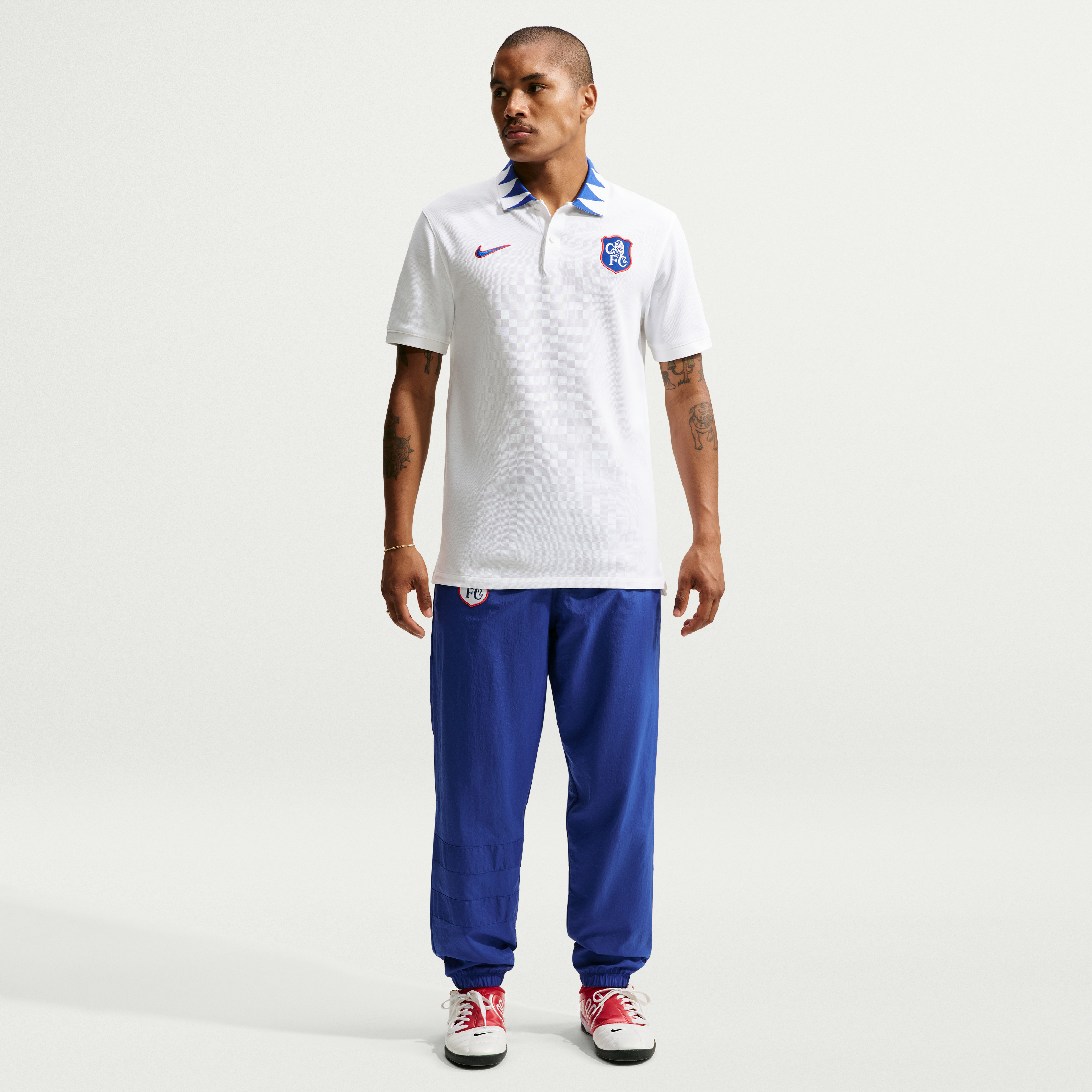 Men's Nike White Chelsea 2026/27 Dri-FIT Slim 2.0 Polo