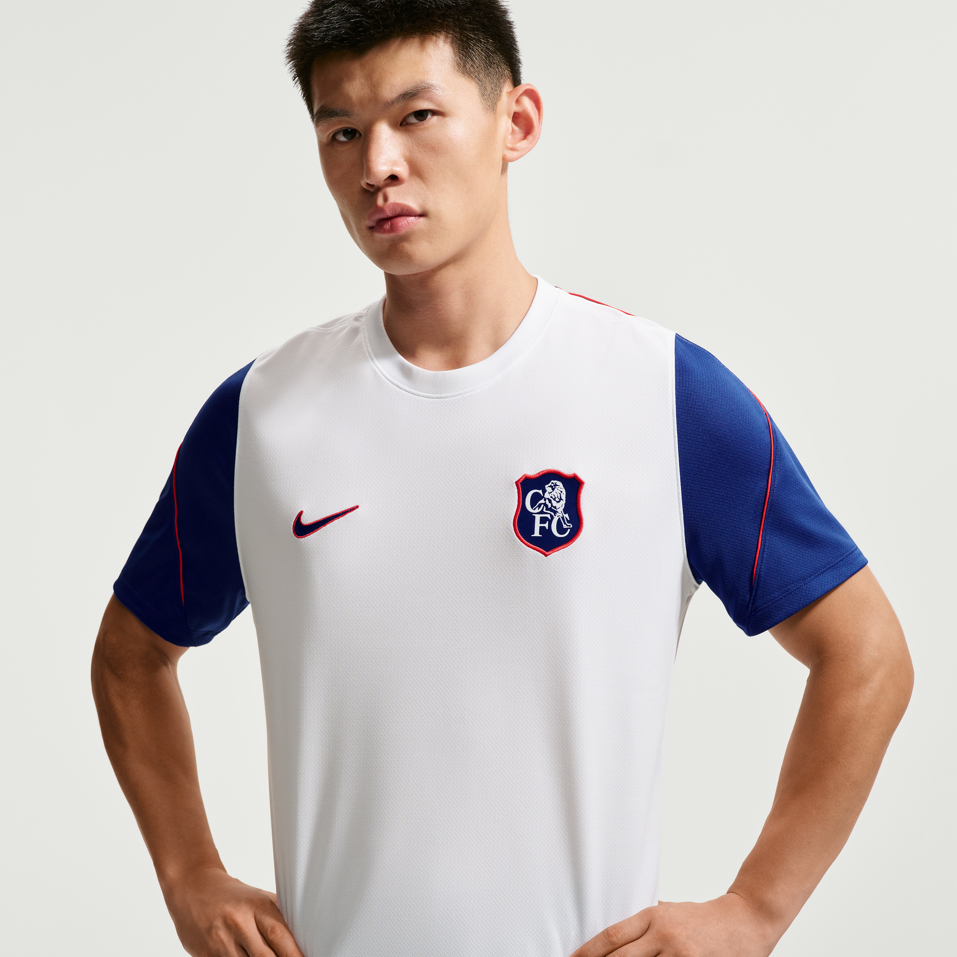 Men's Nike  White Chelsea 2026/27 Third Dri-FIT Strike Top