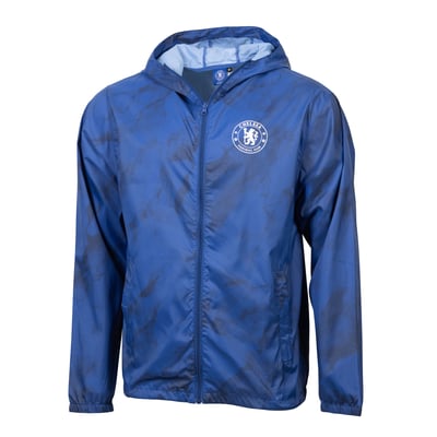 Veste coupe-vent zippée Chelsea Sport Design Sweden Breeze - Bleue