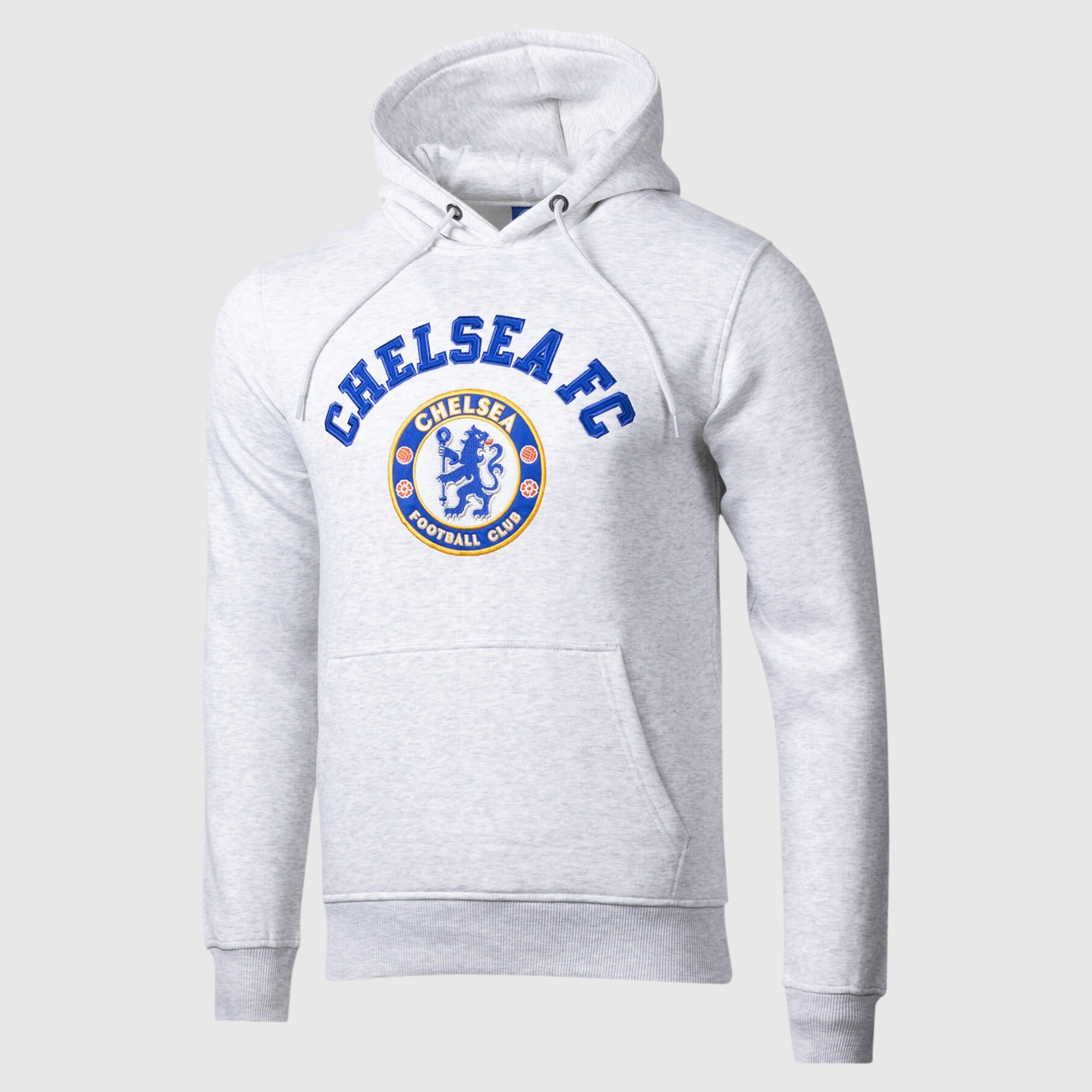 Chelsea Sport Design Sweden Core Crest Relaxed Pullover Hoodie - Gray