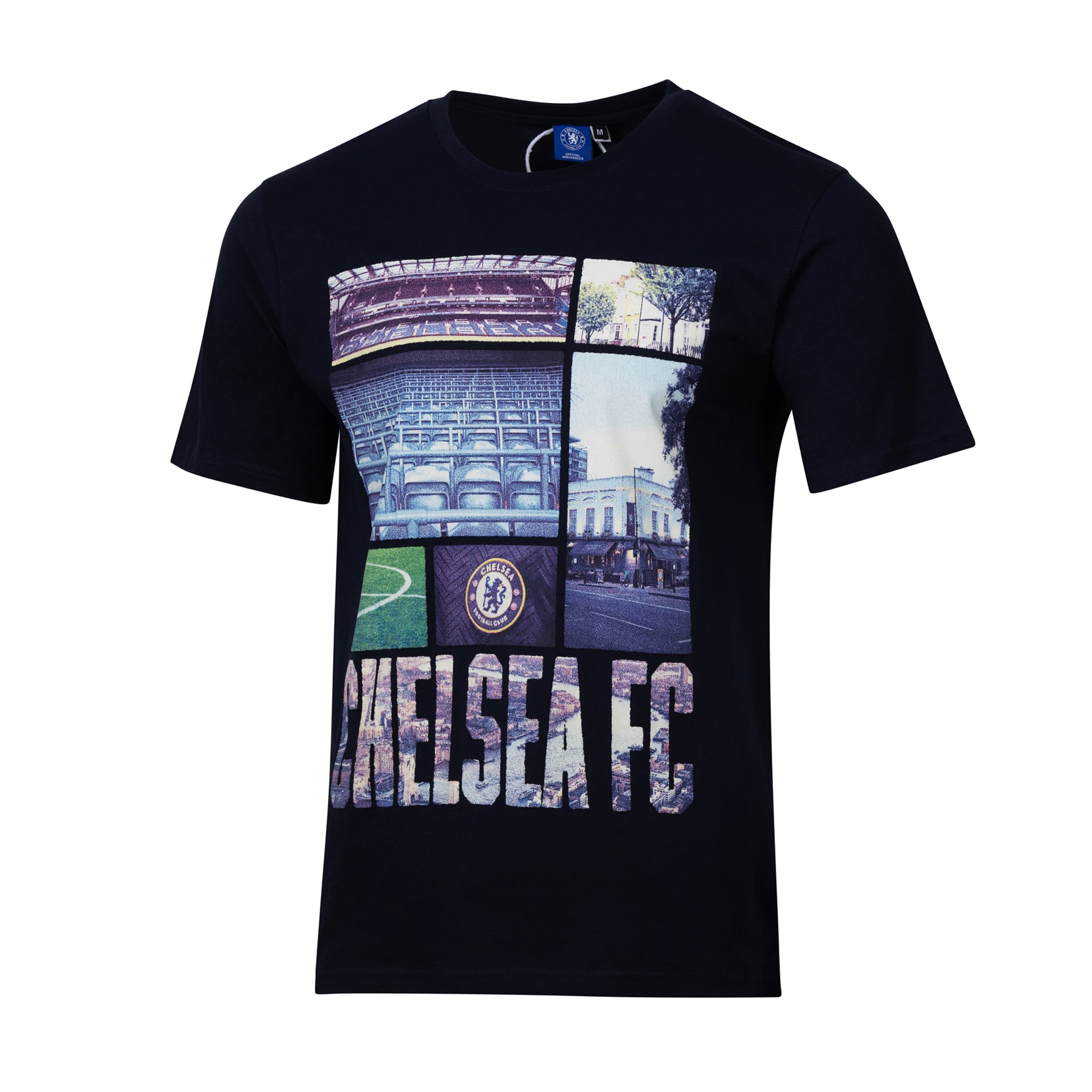 T-shirt décontracté Chelsea Landmark, bleu marine, de marque Sport Design Sweden, pour homme
