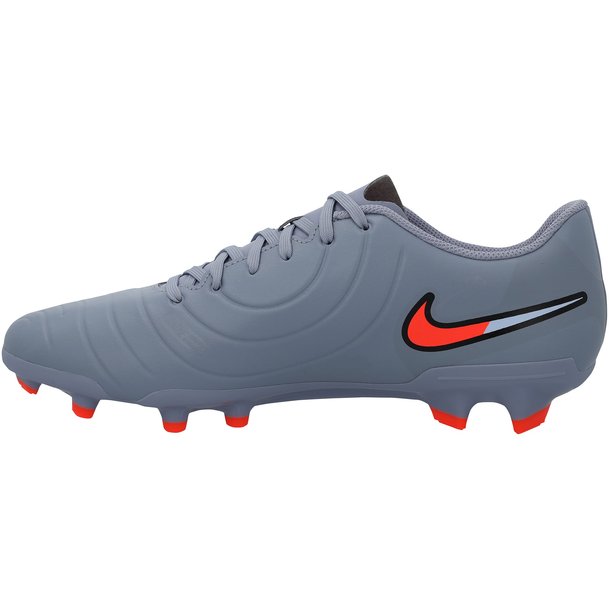 Moisés Caicedo Chelsea Autographed Gray/Orange Nike Tiempo Legend 10 Soccer Cleat
