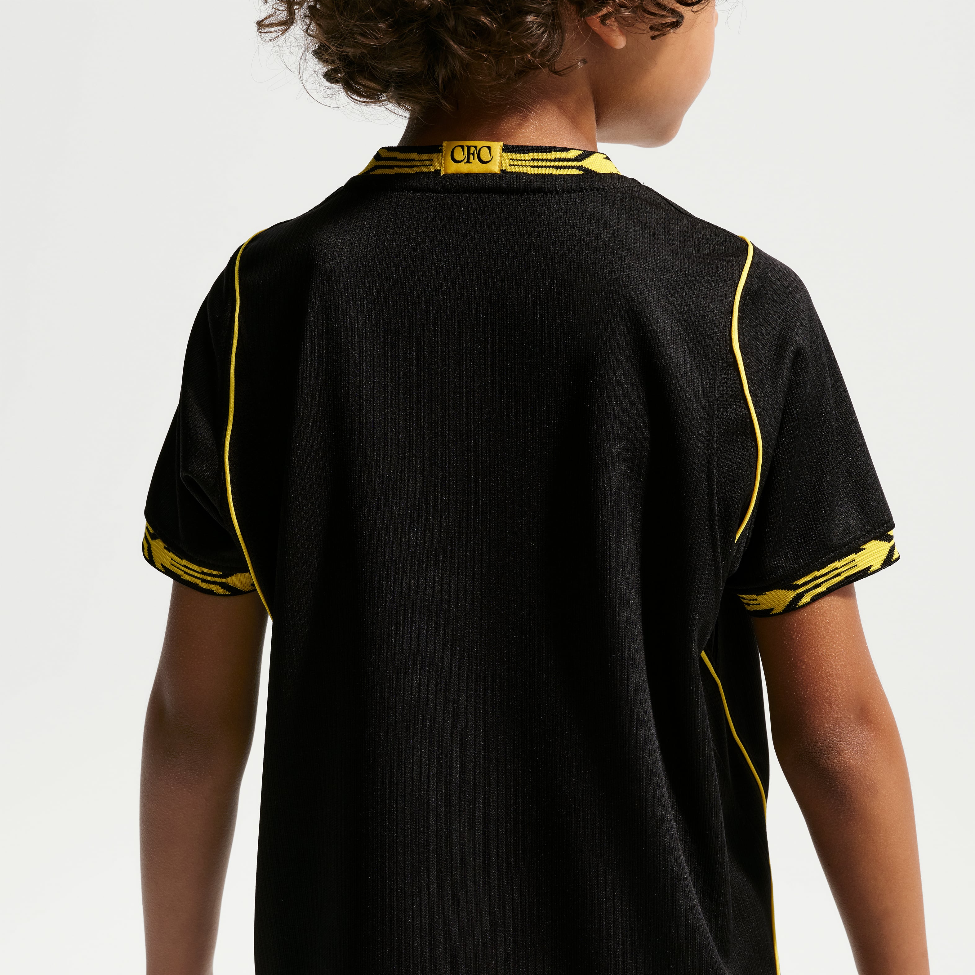 Ensemble réplique du maillot extérieur Nike Chelsea noir pour enfants d'âge préscolaire (saison 2026/27).