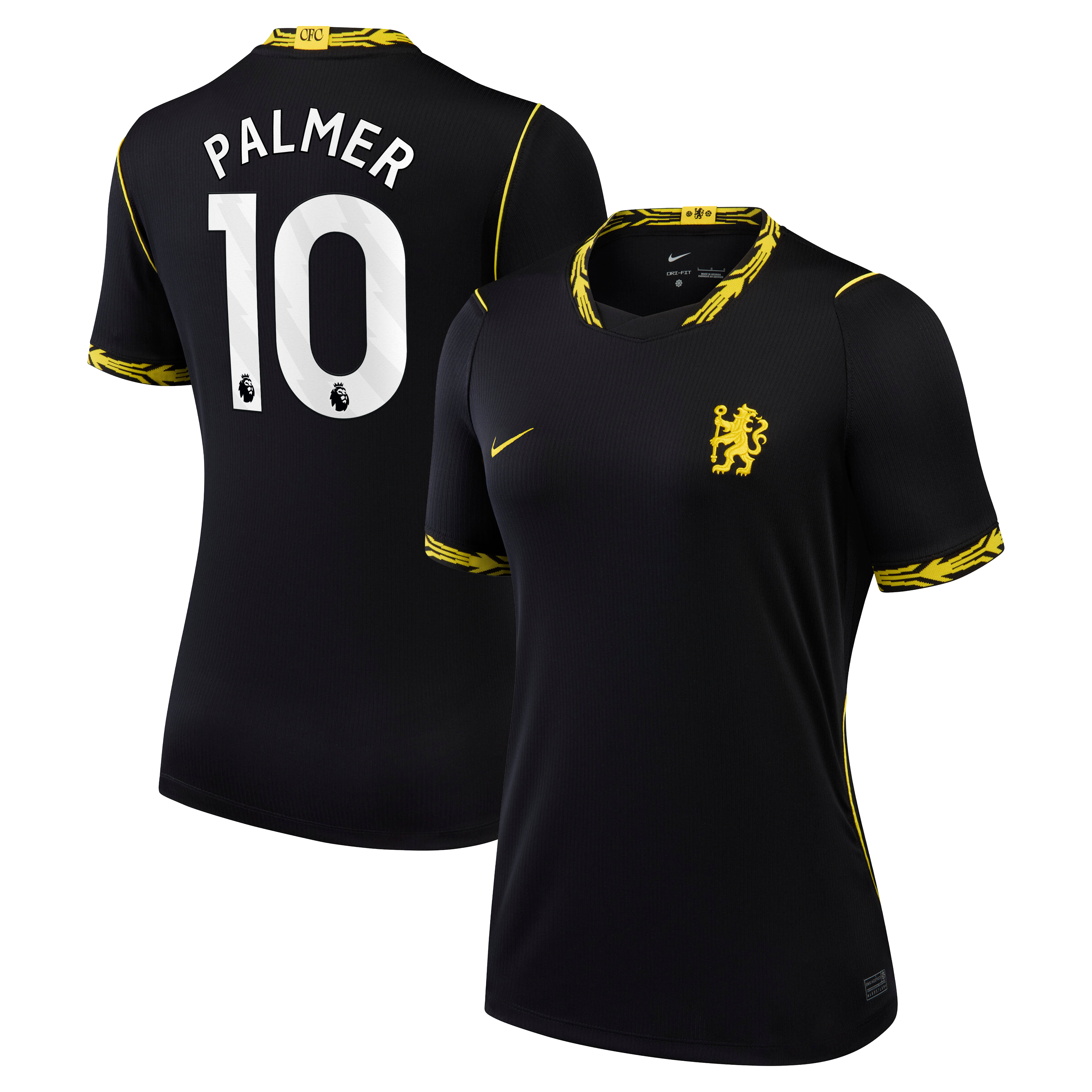 Maillot réplique domicile Chelsea bleu Cole Palmer pour femme, saison 2026/27, modèle Stadium Replica, Nike.