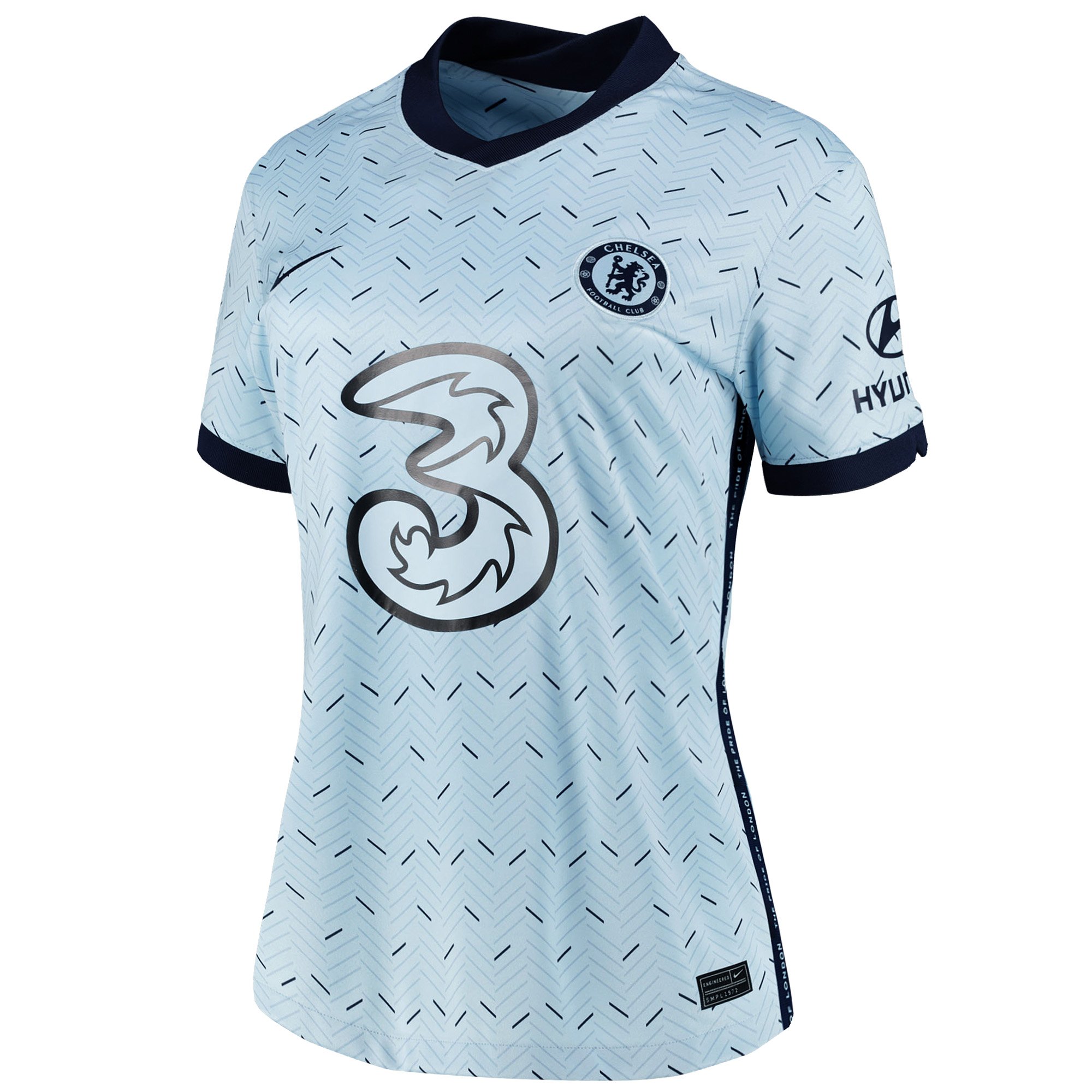 Women's Nike Kai Havertz Light Blue Chelsea 2020/21 Away Replica
