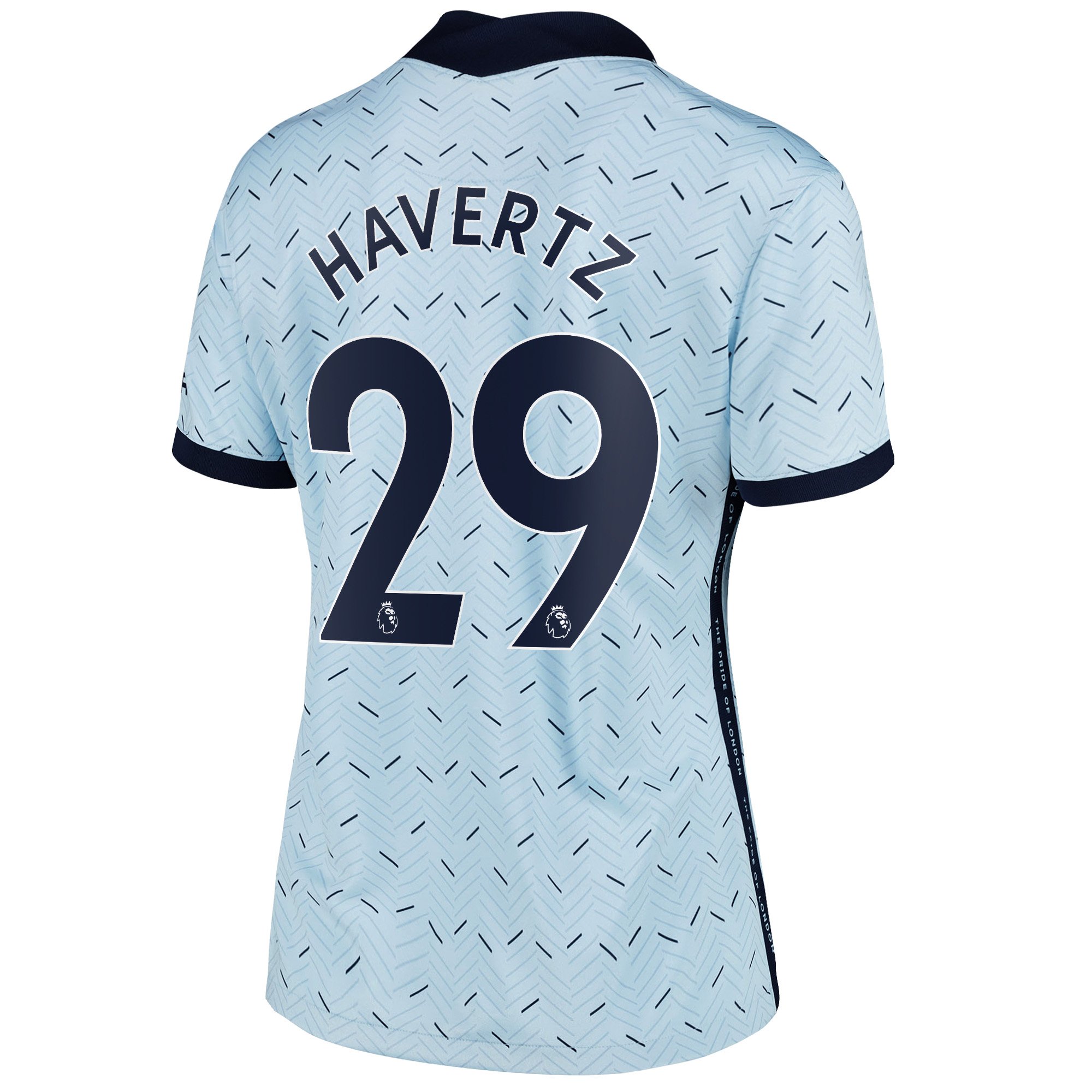 Women's Nike Kai Havertz Light Blue Chelsea 2020/21 Away Replica