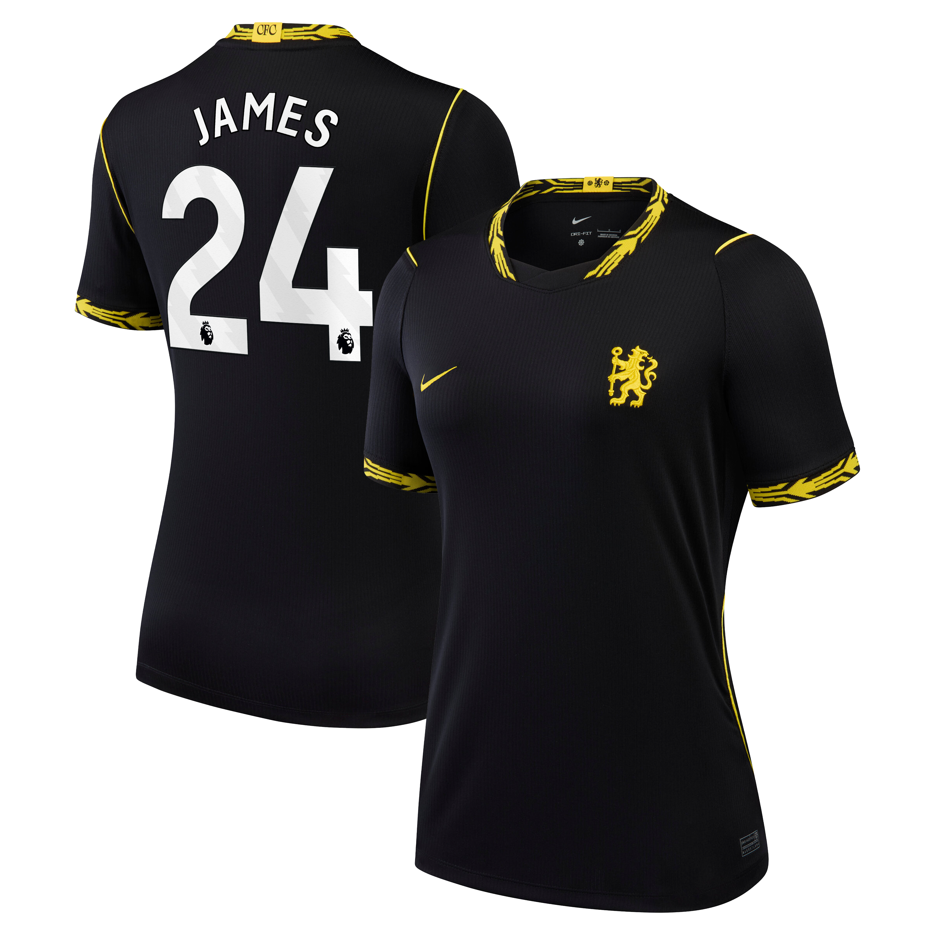 Maillot réplique domicile Chelsea bleu Nike Reece James pour femme, saison 2026/27