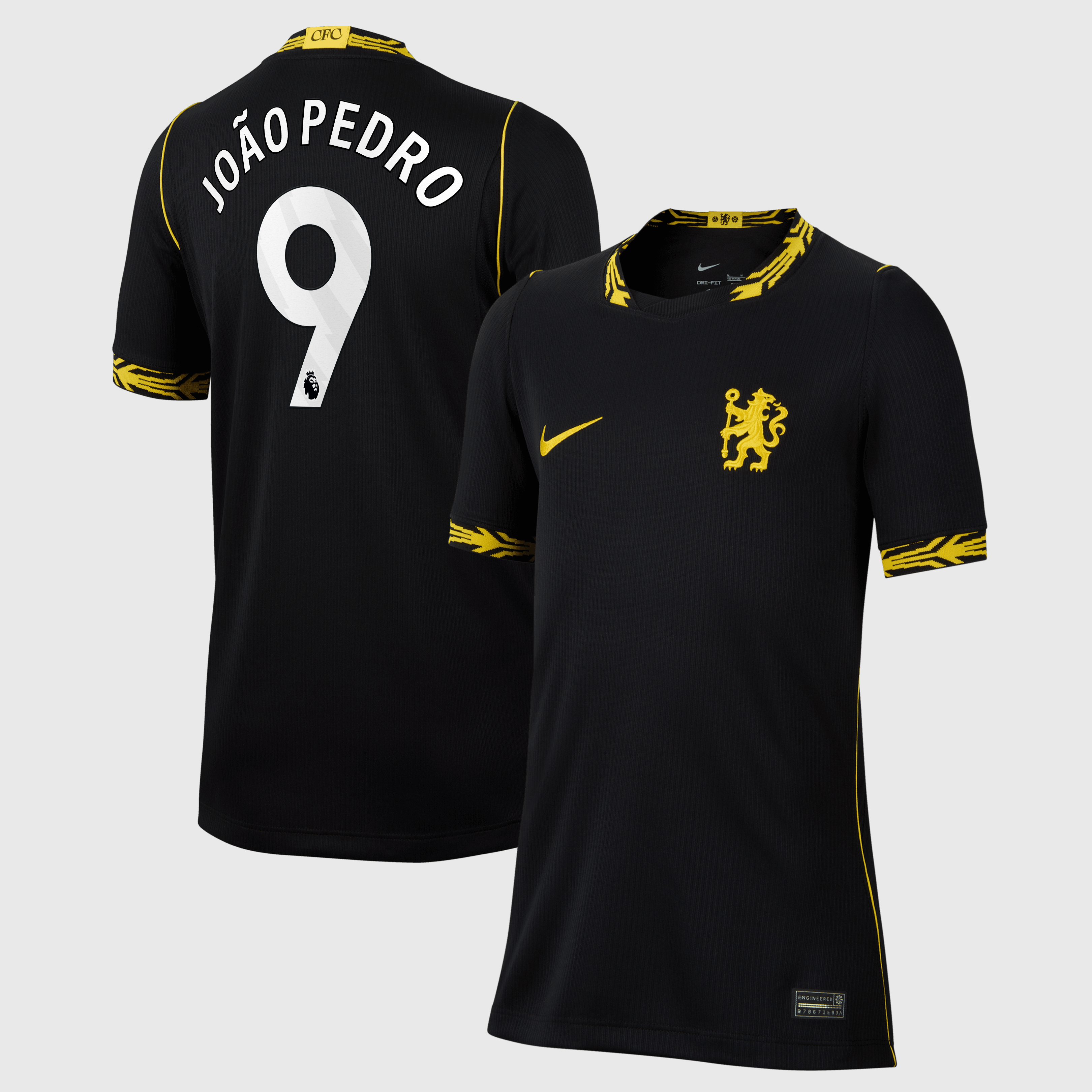 Maillot réplique domicile Chelsea bleu de João Pedro (jeune) pour la saison 2026/27, Nike, du stade