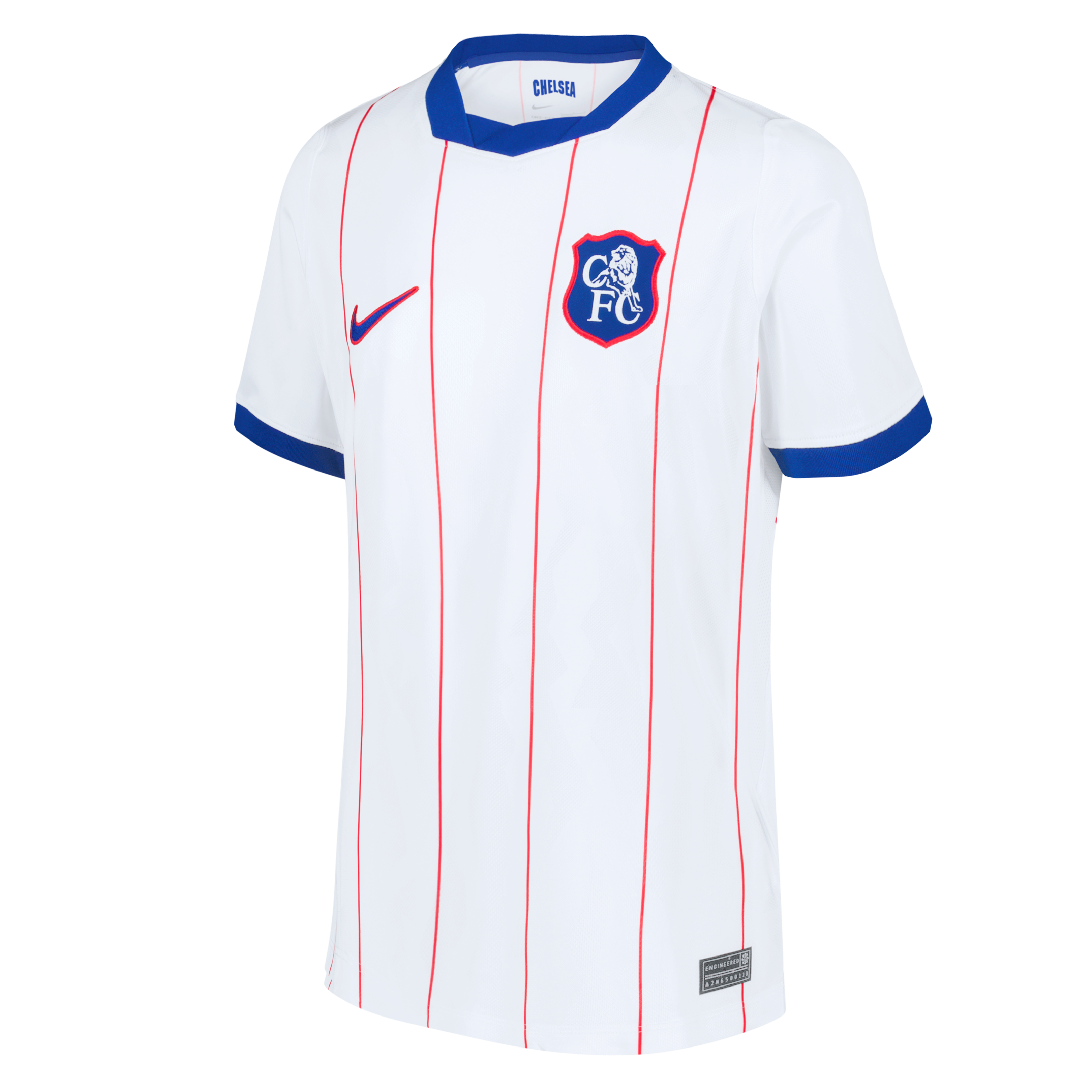 Maillot réplique Nike João Pedro blanc Chelsea 2026/27 Third Stadium pour enfant