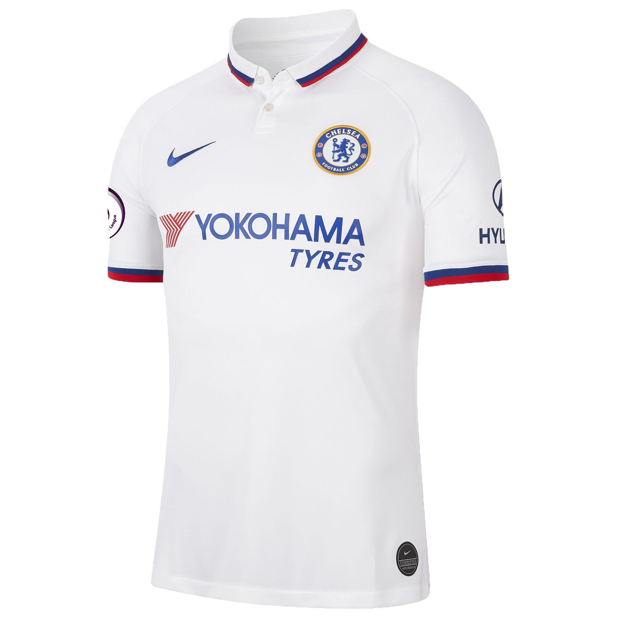 Youth Nike N'Golo Kanté White Chelsea 2019/20 Away Replica Breathe