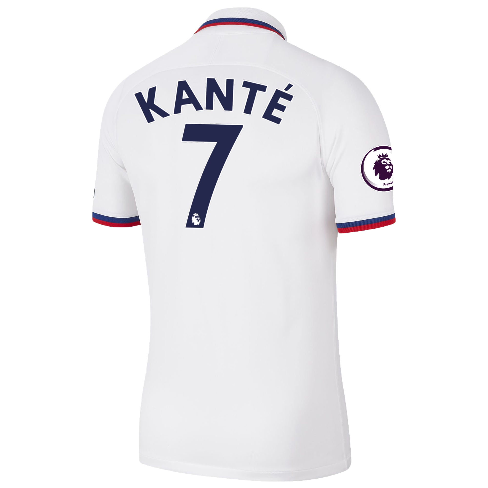Youth Nike N'Golo Kanté White Chelsea 2019/20 Away Replica Breathe