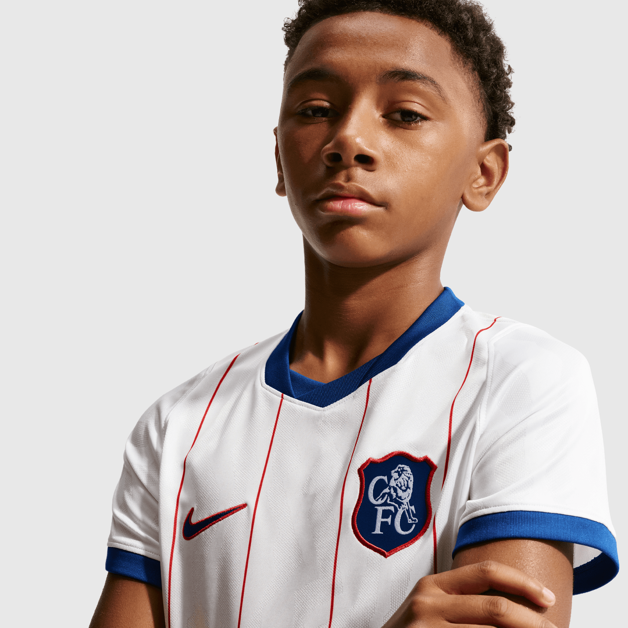 Maillot réplique Nike blanc Chelsea 2026/27 Third Stadium pour jeunes