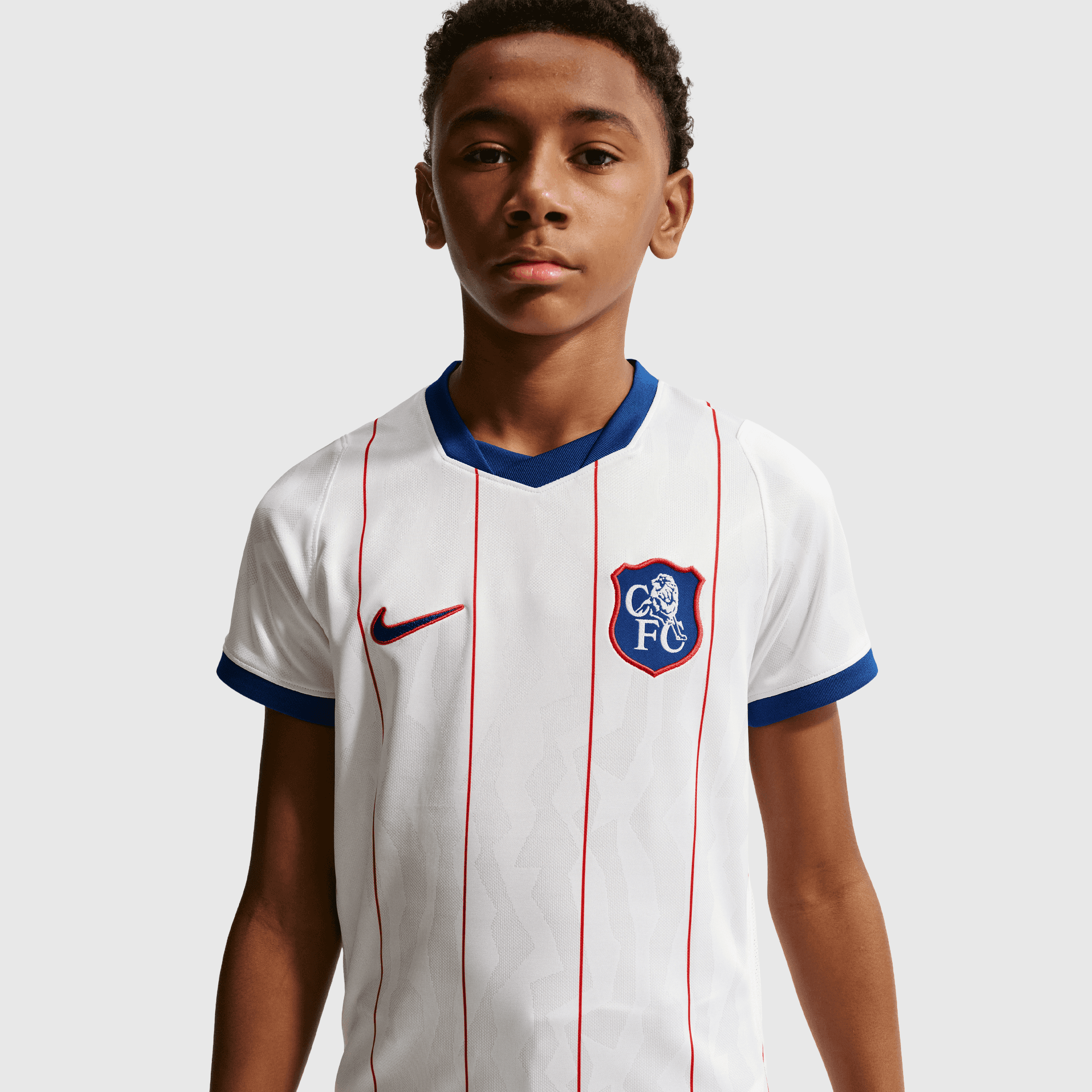Maillot réplique Nike blanc Chelsea 2026/27 Third Stadium pour jeunes