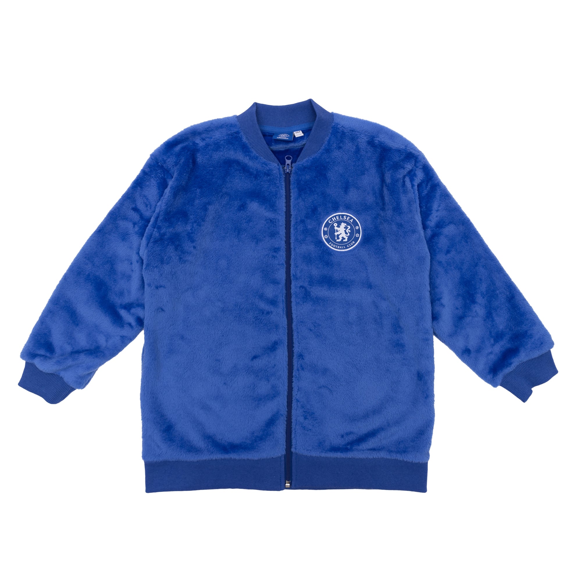 Veste teddy Chelsea bleue à fermeture éclair intégrale Youth Sport Design Sweden
