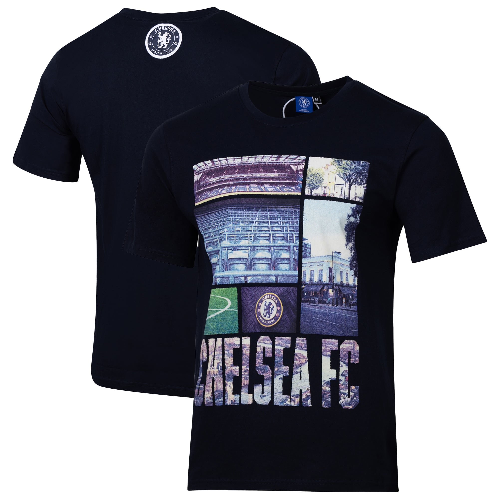 T-shirt décontracté Youth Sport Design Sweden Navy Chelsea Landmark