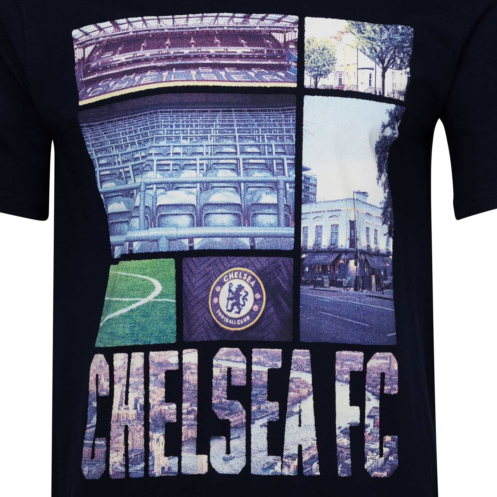 T-shirt décontracté Youth Sport Design Sweden Navy Chelsea Landmark