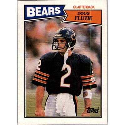 1987 Topps #45 Doug Flutie RC