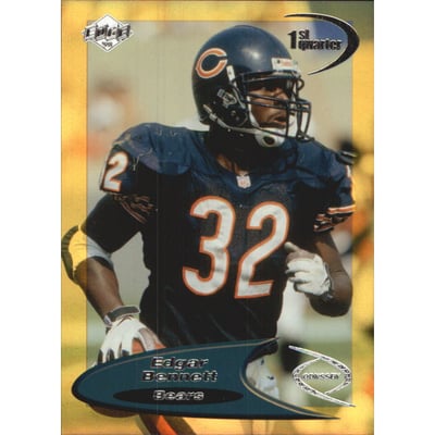 1998 Collector's Edge Odyssey Level 2 HoloGold #H31 Edgar Bennett