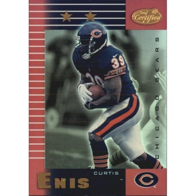 1999 Leaf Certified Mirror Red #112 Curtis Enis