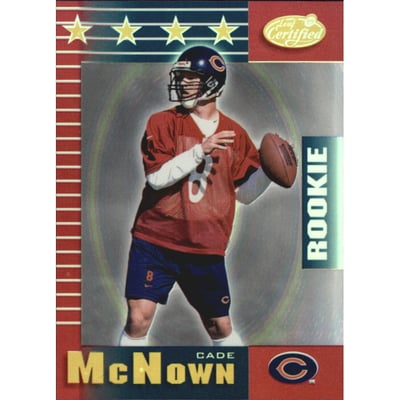 1999 Leaf Certified Mirror Red #183 Cade McNown