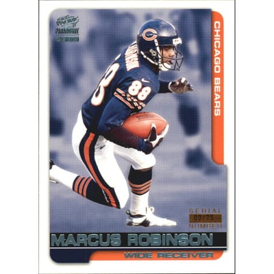 2000 Paramount Platinum Blue #44 Marcus Robinson
