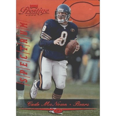 2000 Playoff Prestige Spectrum Red #36 Cade McNown