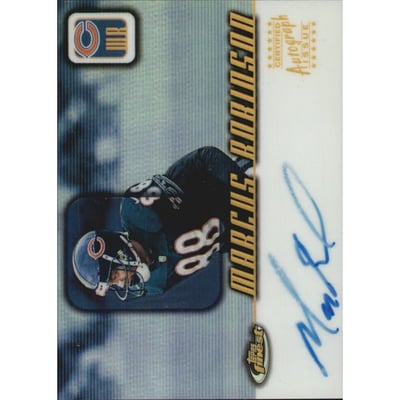 2001 Finest Autographs #FAMR Marcus Robinson L