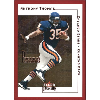 2001 Fleer Premium Star Ruby #227 Anthony Thomas