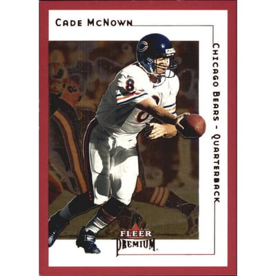 2001 Fleer Premium Star Ruby #24 Cade McNown
