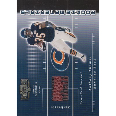 2001 Playoff Preferred #203 Anthony Thomas FB/400 RC