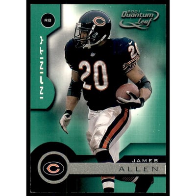 2001 Quantum Leaf Infinity Green #36 James Allen