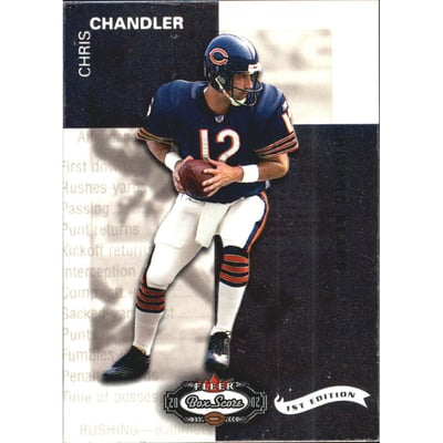 2002 Fleer Box Score First Edition #67 Chris Chandler