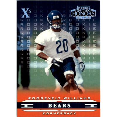 2002 Playoff Honors X's #178 Roosevelt Williams