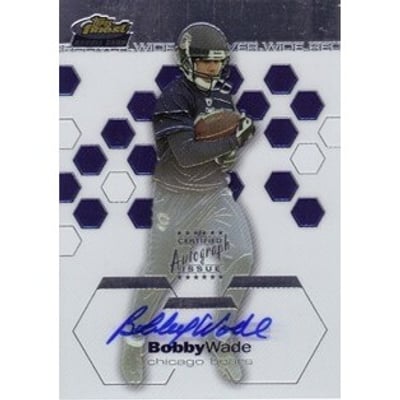 2003 Finest #142 Bobby Wade AU RC