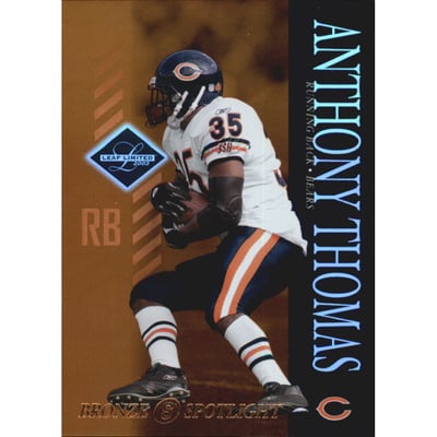 2003 Leaf Limited Bronze Spotlight #14 Anthony Thomas