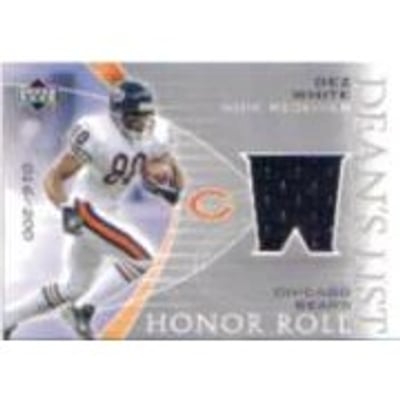 2003 Upper Deck Honor Roll Dean's List Silver #DLDW Dez White