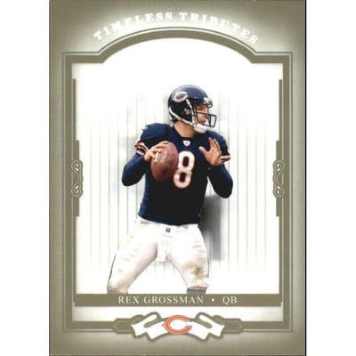 2004 Donruss Classics Timeless Tributes Green #18 Rex Grossman