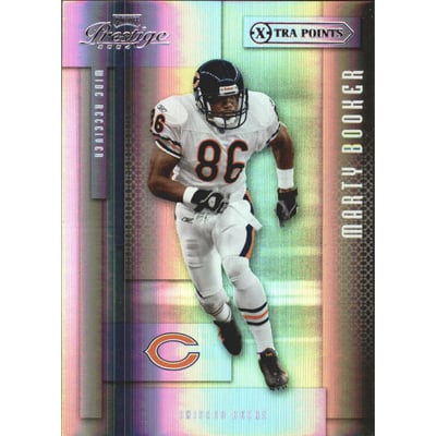 2004 Playoff Prestige Xtra Points Purple #25 Marty Booker