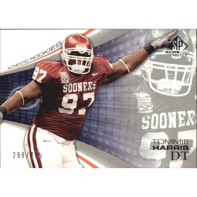 2004 SP Game Used Edition #180 Tommie Harris RC