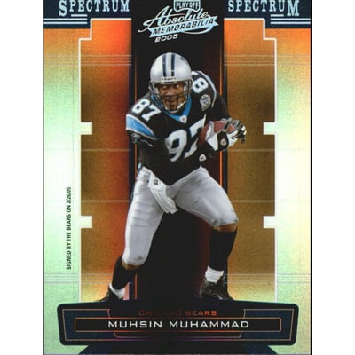 2005 Absolute Memorabilia Spectrum Silver #29 Muhsin Muhammad
