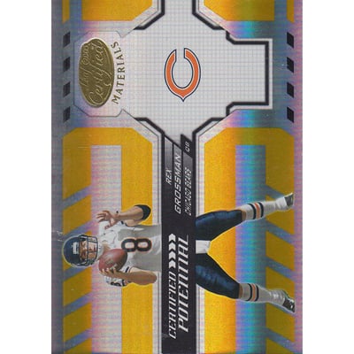 2005 Leaf Certified Materials Certified Potential Gold #7 Rex Grossman