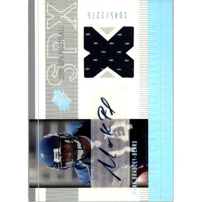 2005 SPx #196B Mark Bradley JSY AU RC